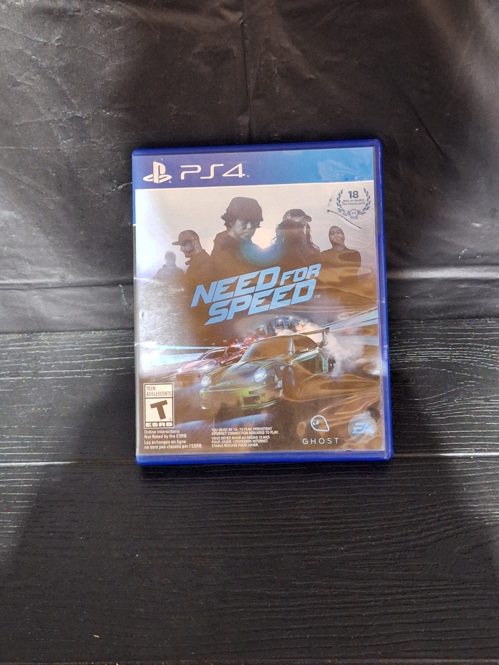 Play Stattion 4 Need for Speed Video Game - Blue